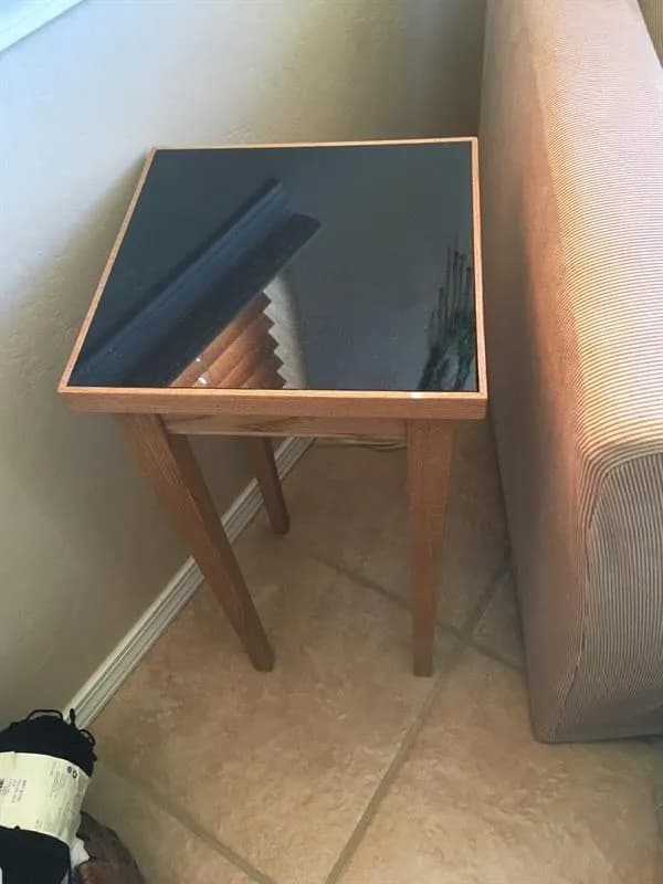 Tile Topped End Table