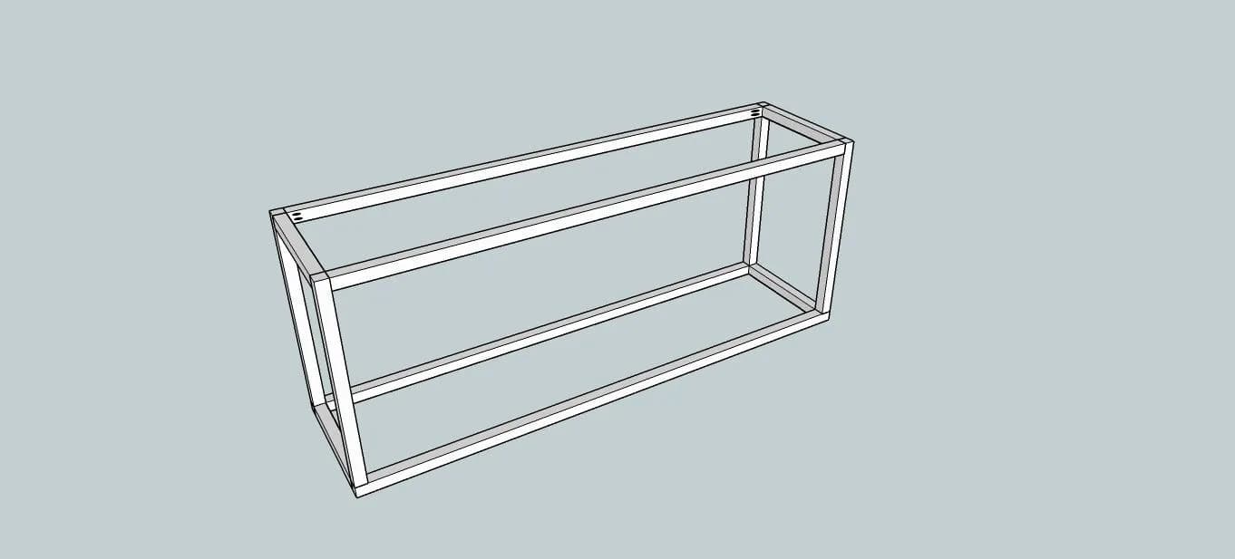 Herringbone Door Buffet — step photo 8