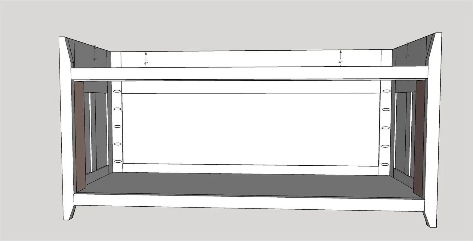 Craftsman Style Storage Bench — step photo 24