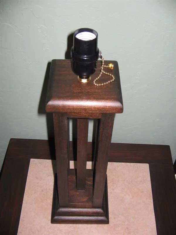 Mission Style Bedroom Lamp