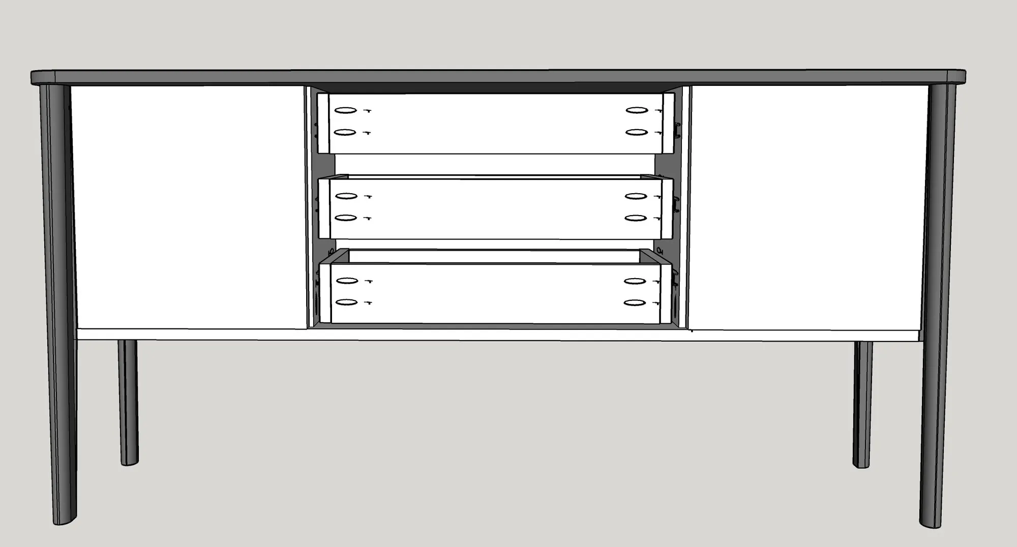 Sideboard/Bar Cabinet — step photo 12