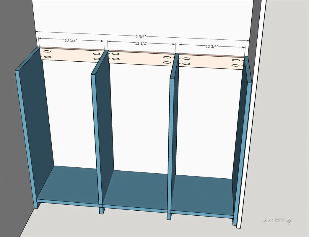 DIY Custom Craft Closet — step photo 5