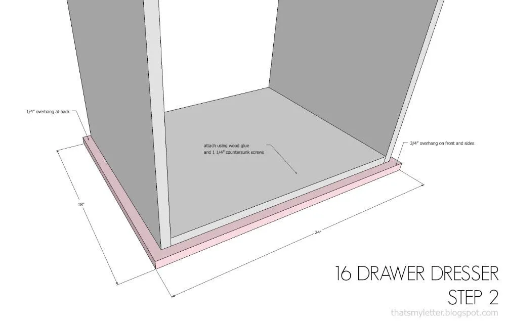 16 Drawer Dresser — step photo 7
