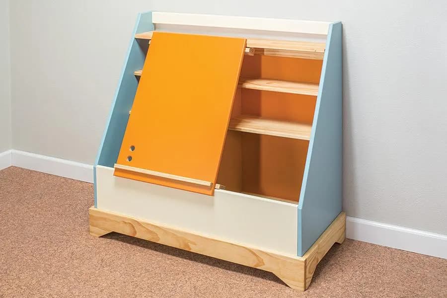 Toy Box with Easel