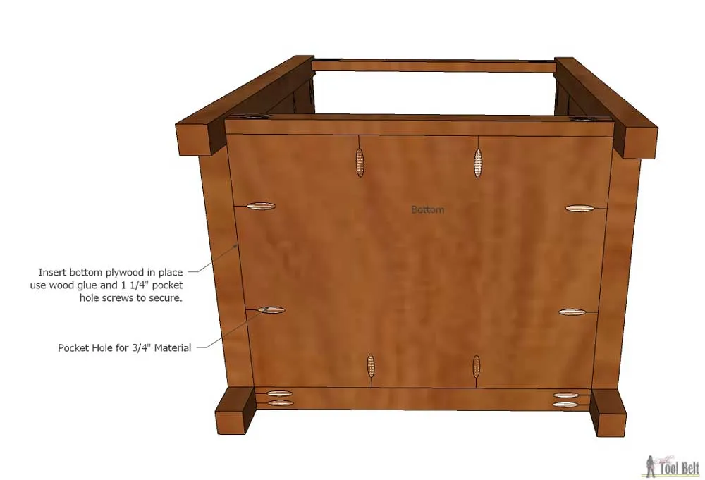 Classic 3 Drawer Nightstand — step photo 9