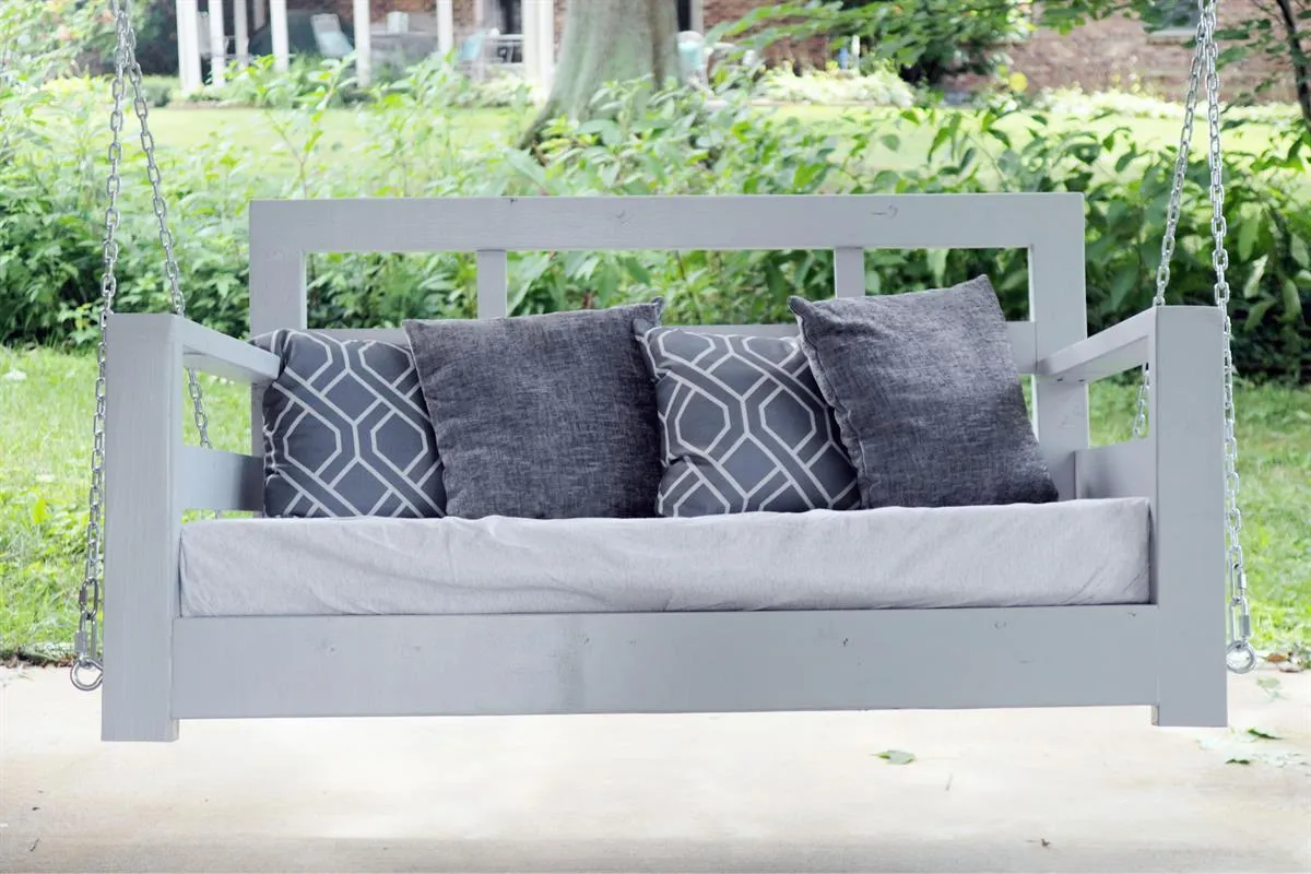Crib Mattress Porch Swing