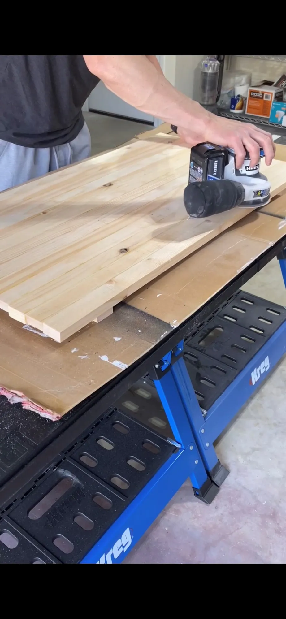 Box-Framed Rustic Wood Flag — step photo 8