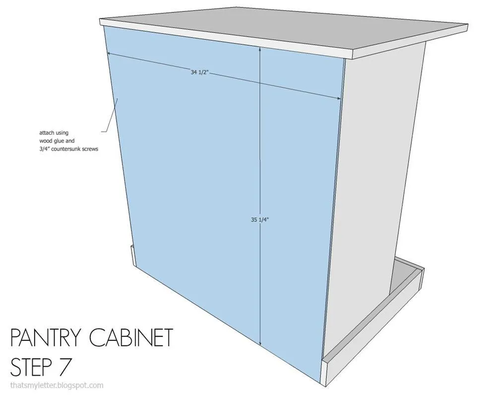 Kitchen Pantry Cabinet — step photo 13