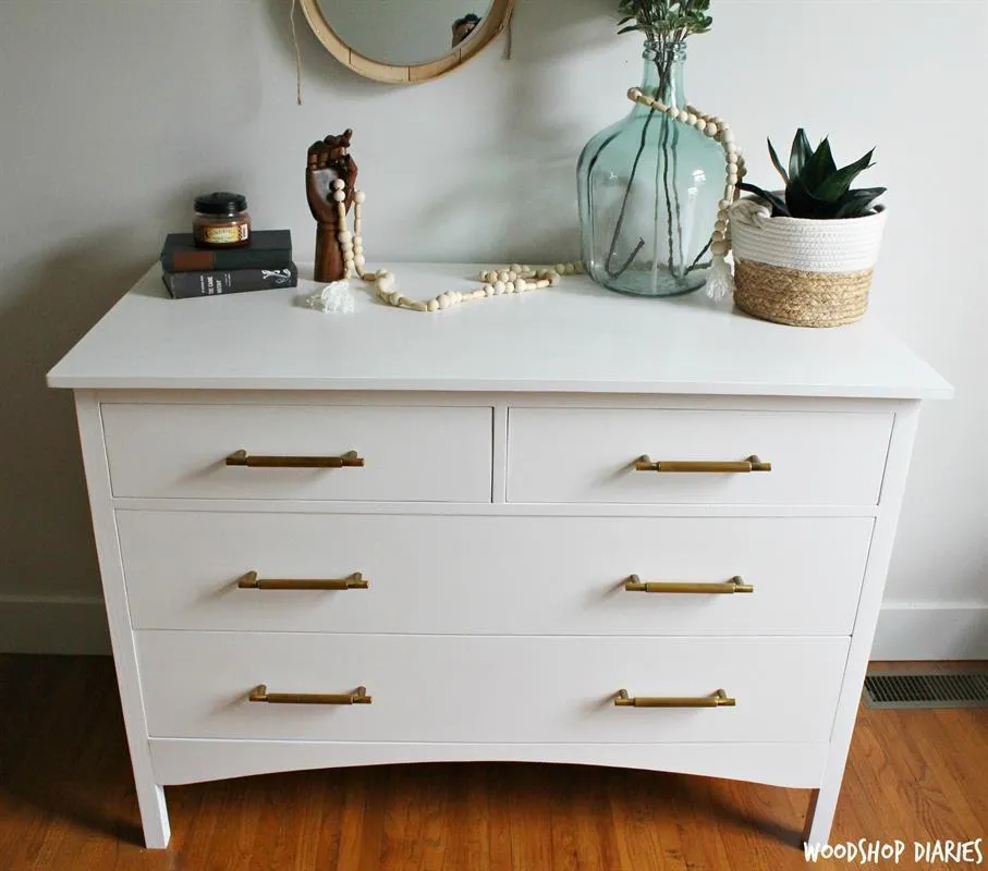 DIY Changing Table Dresser — step photo 18