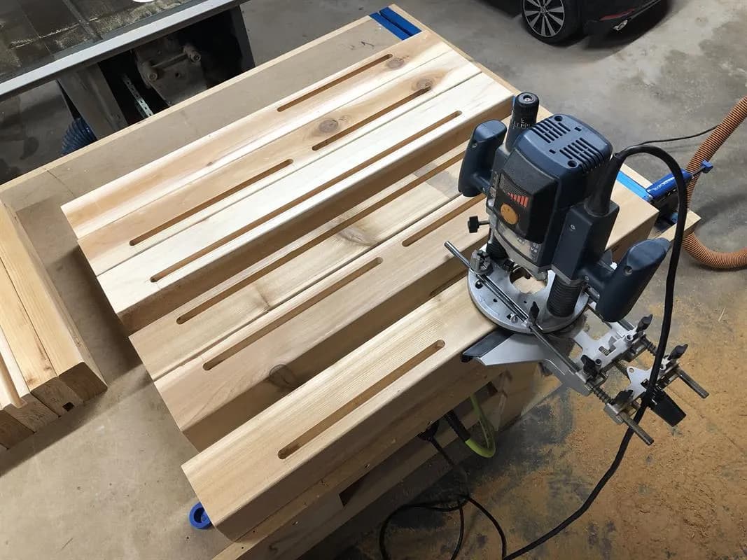DIY Big Green Egg Table – Big Green Egg Table Project Plan — step photo 9