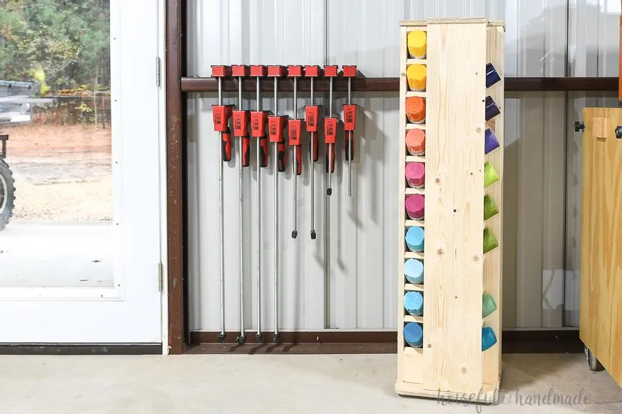 Spray Paint Storage Cabinet