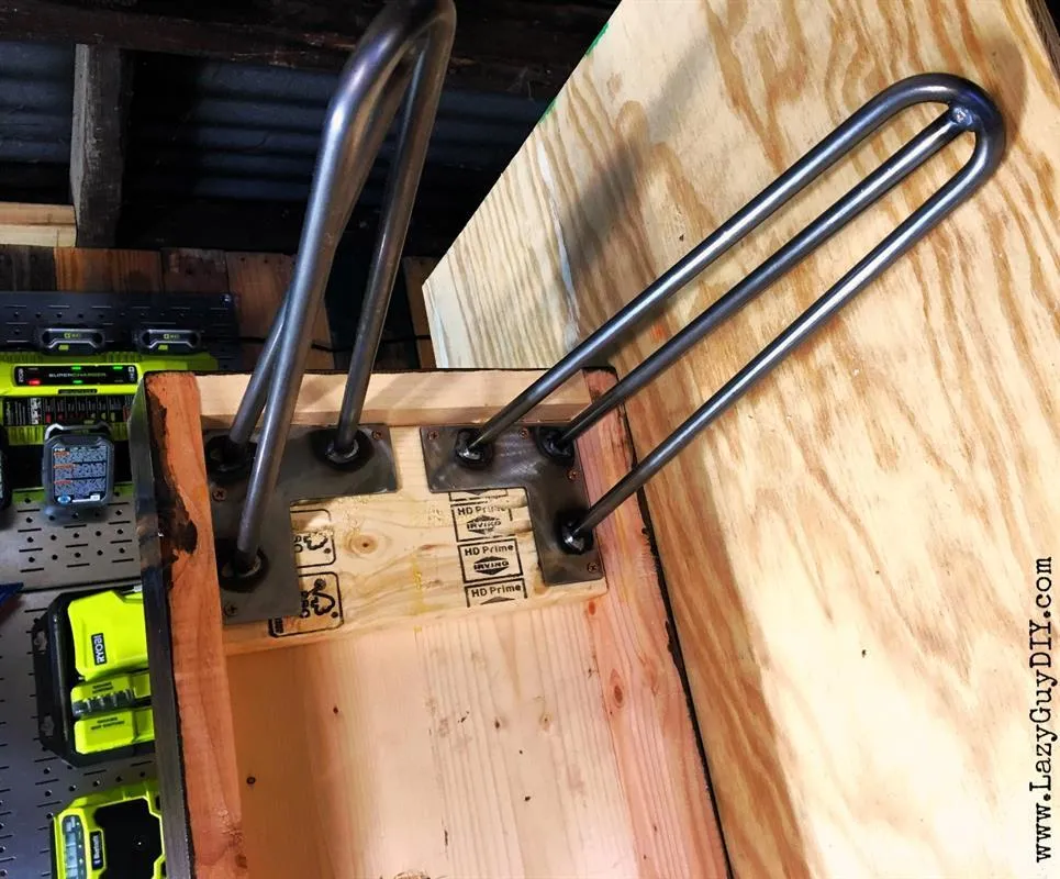 Patchwork Plank Bench — step photo 8