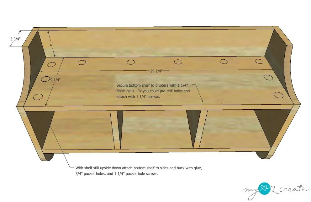 Hanging Storage Shelf — step photo 8