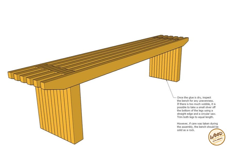 Build It: A Modern Bench — step photo 9