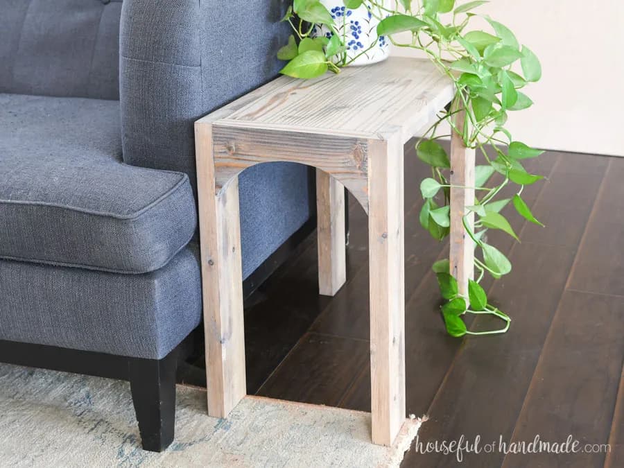 Simple Rustic Side Table