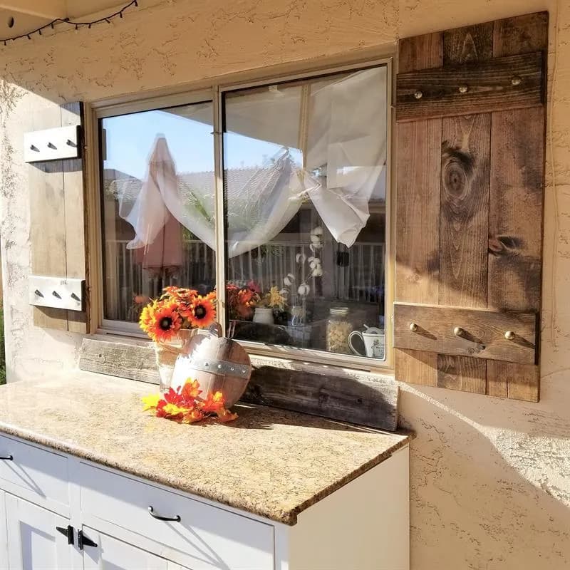DIY shutters