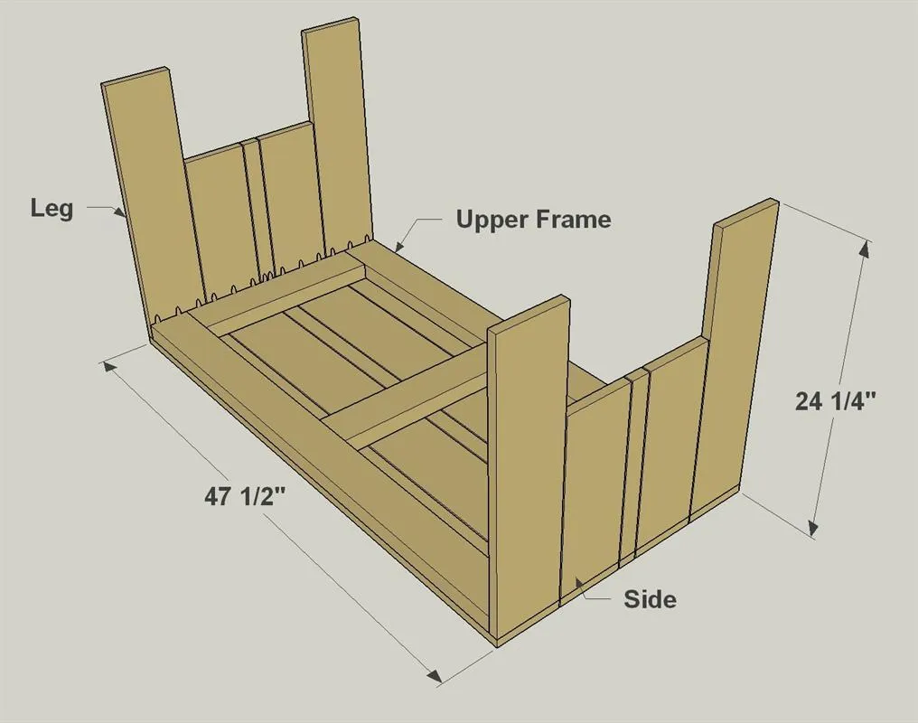 Cool Kids’ Picnic Table — step photo 13