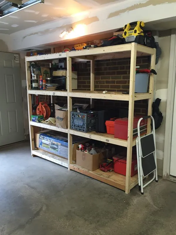 How To Build Garage Shelves – DIY Garage Storage Shelves