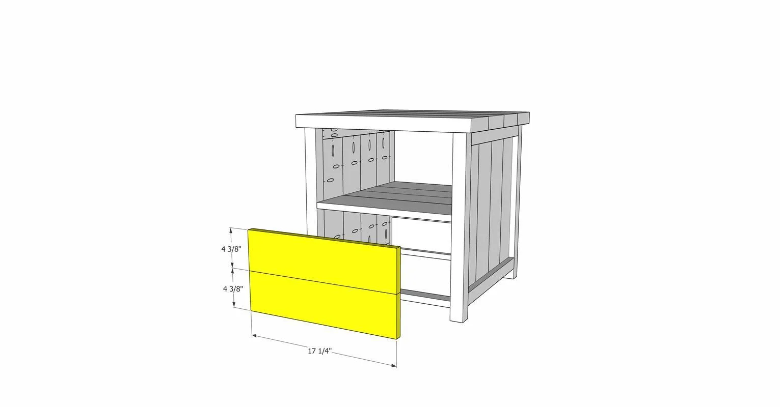 DIY Side Table With Drawer — step photo 10
