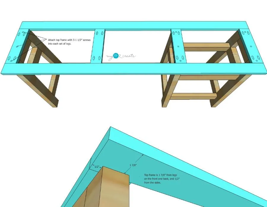 A-frame Desk — step photo 9