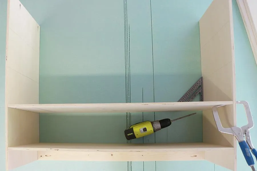 Custom Built-in Console Cabinets — step photo 6