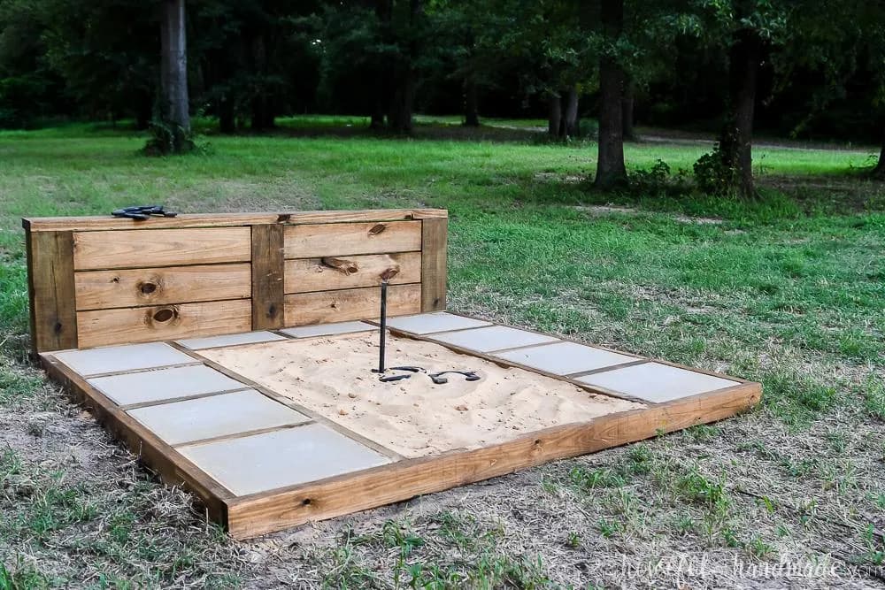 Horseshoe Pit Frame