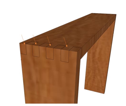 Building a Modern & Custom Dining Table — step photo 9