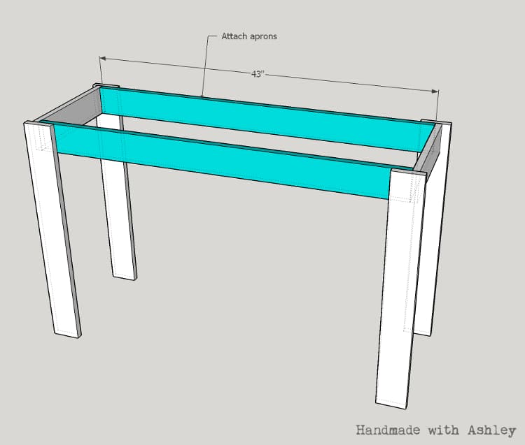 Easy Rustic Console — step photo 6