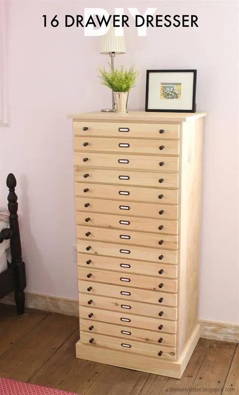16 Drawer Dresser