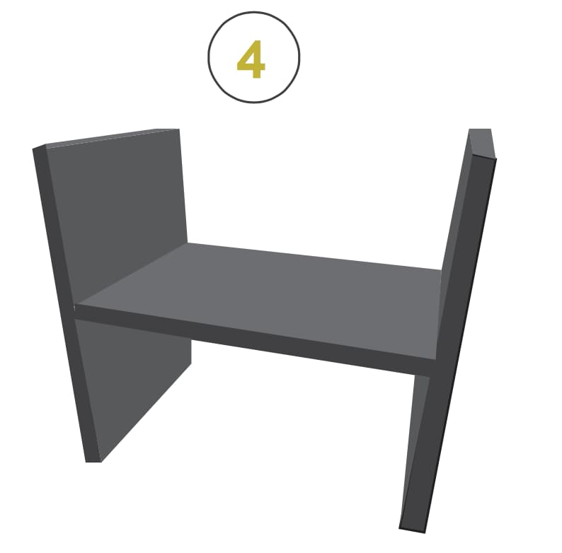 DIY Storage Bench (IKEA Nornas Look-alike) — step photo 5