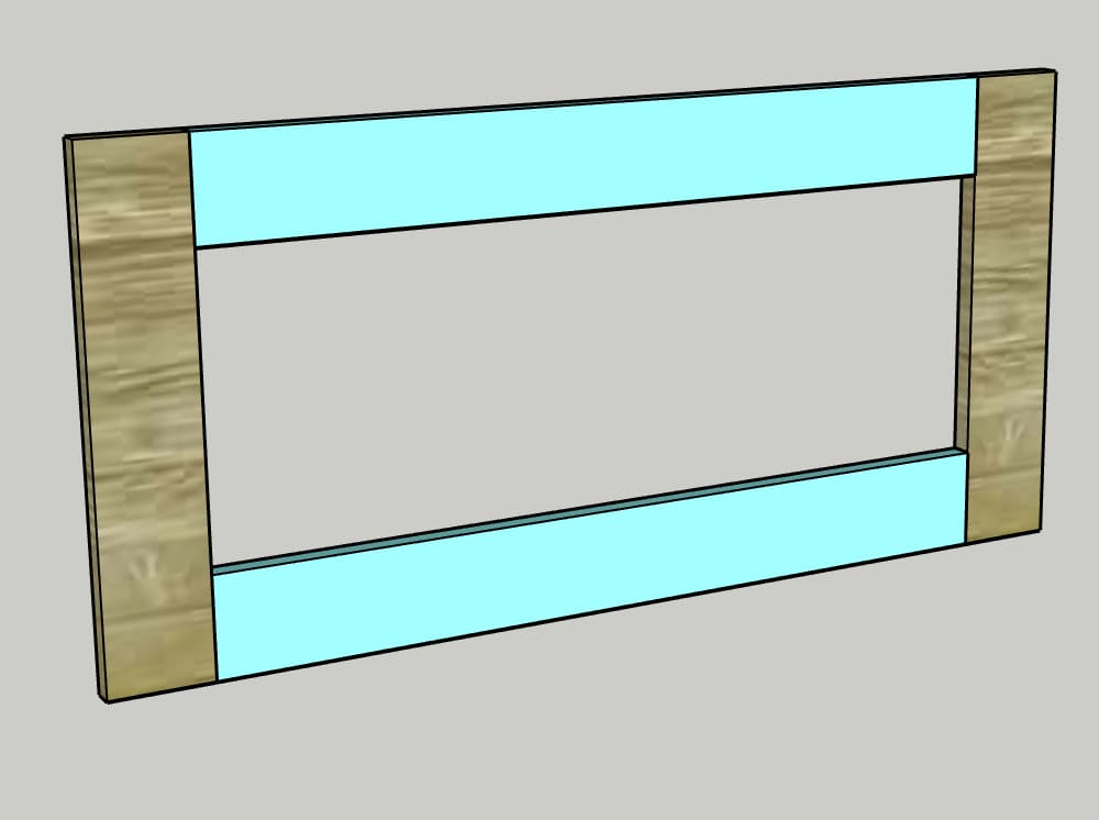 Shoe bench with storage and seat — step photo 6