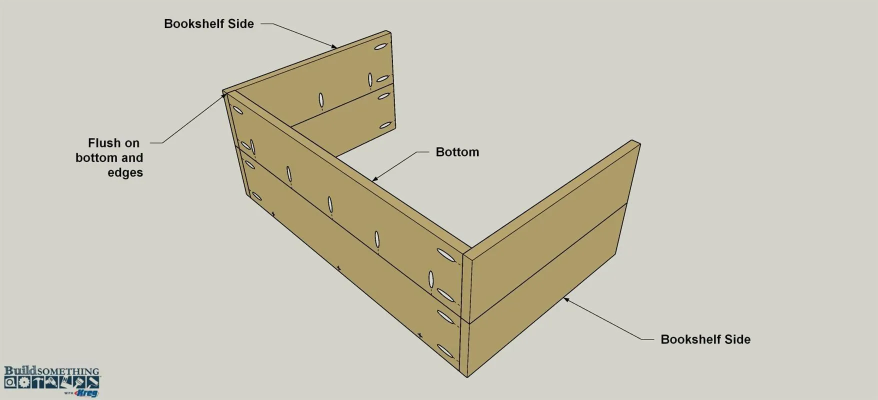 Toddler Bed with Built-In Shelves — step photo 24