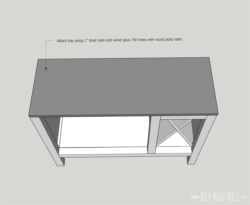DIY Wooden Sideboard/Record Cabinet With Wine Rack — step photo 14