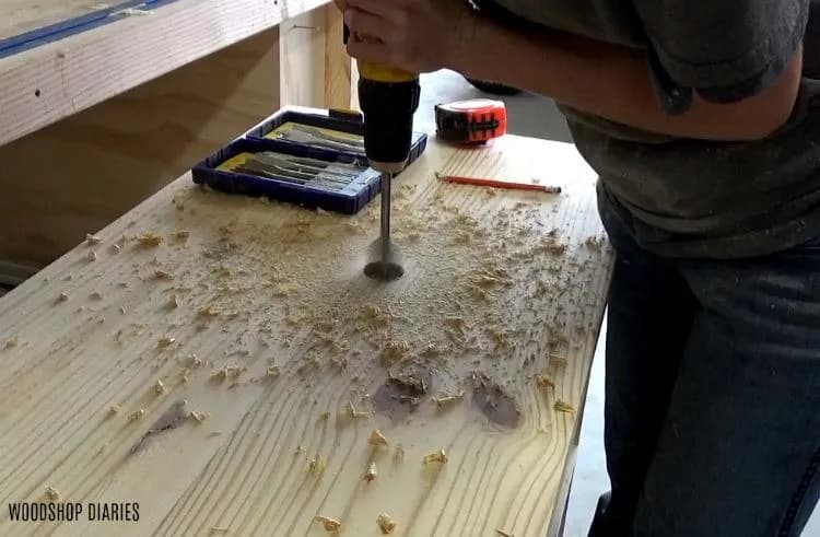 DIY Single Sink Vanity with Drawers — step photo 10