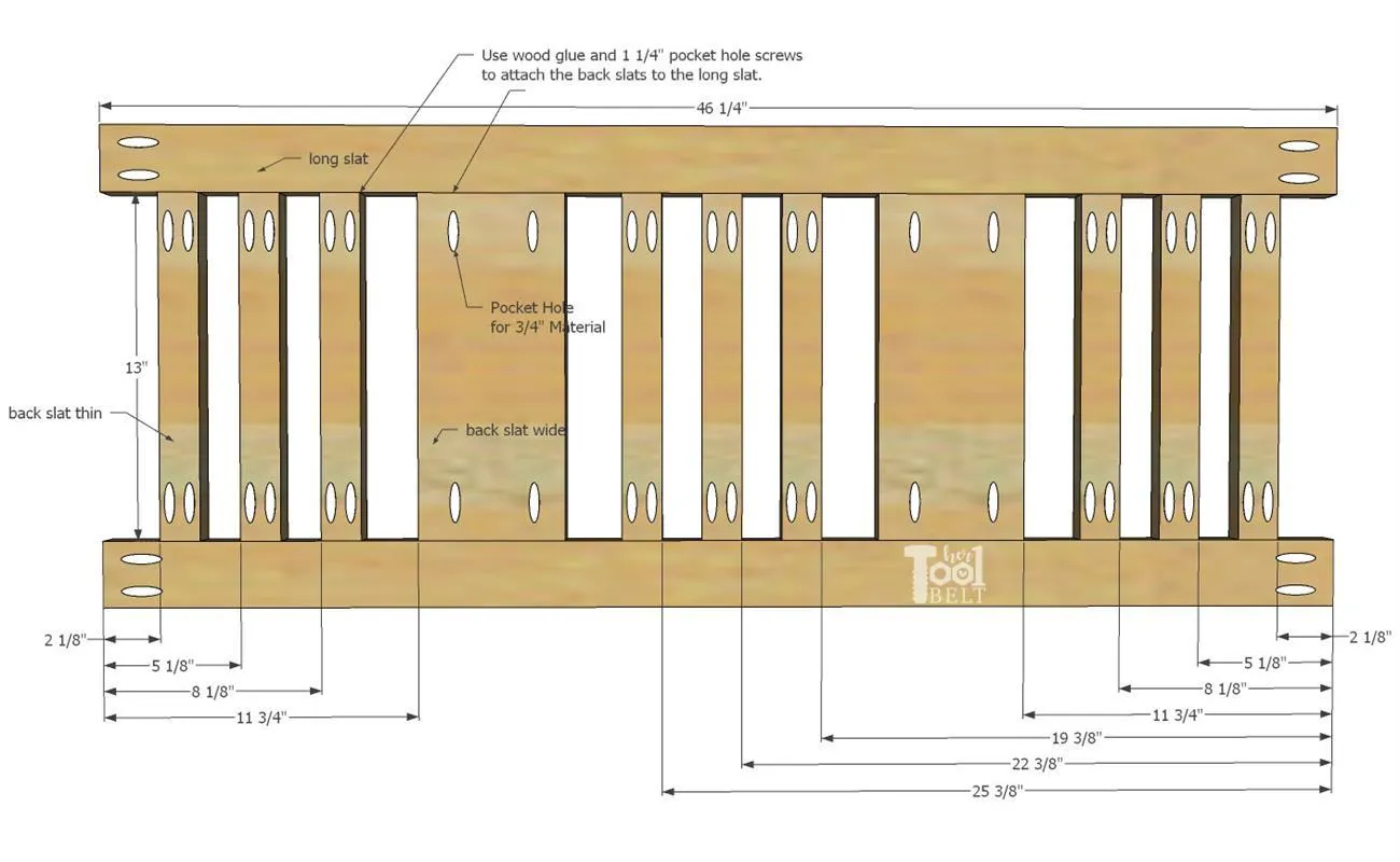 Craftsman Toy Box Bench — step photo 15