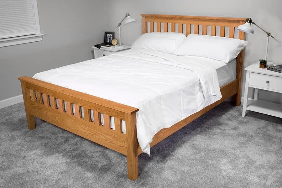 Classic Craftsman-Style Queen Bed