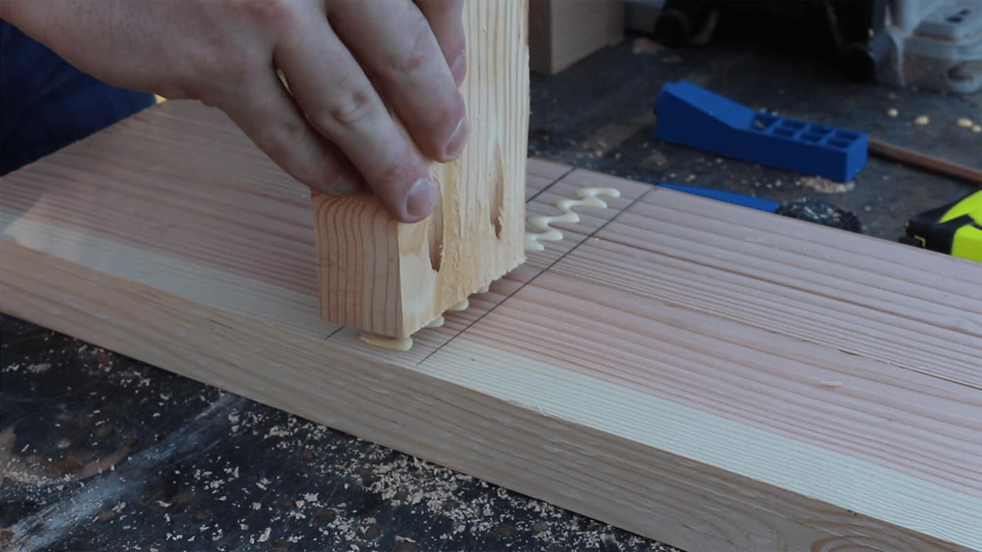DIY Cedar Desk Build with Bottom Supports — step photo 8