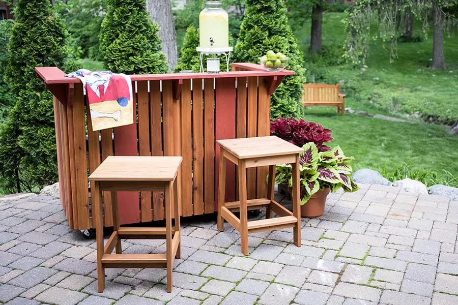 DIY Outdoor Bar – Outdoor Bar Project Plan
