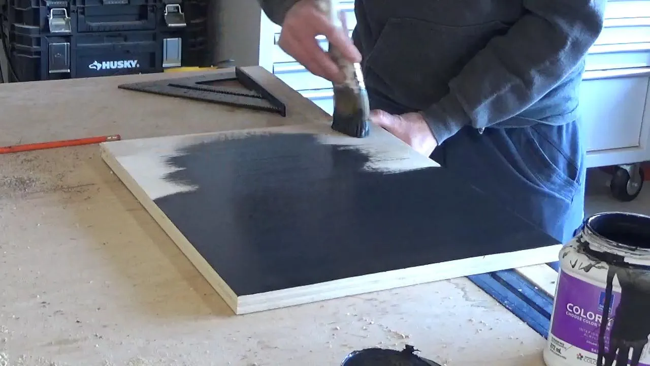 DIY Light Up Christmas Art — step photo 5