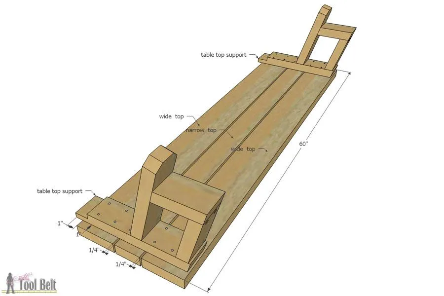 Convertible Picnic Table and Bench — step photo 11