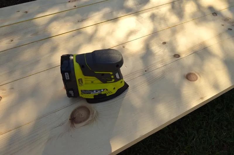 Farmhouse Table Made with 7 boards — step photo 9