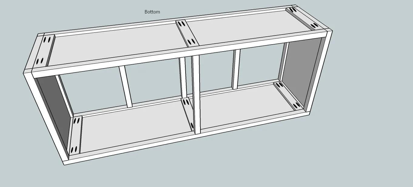 Herringbone Door Buffet — step photo 13