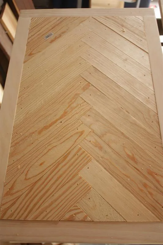 Herringbone Door Buffet — step photo 23