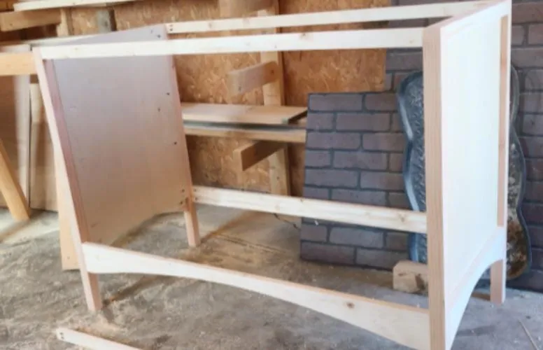 DIY Changing Table Dresser — step photo 9