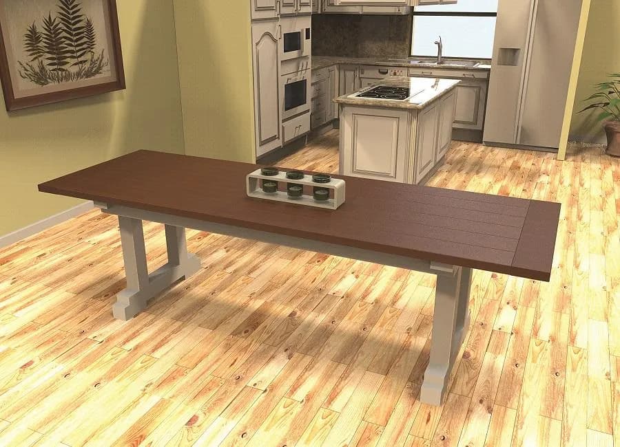 Rustic Farmhouse Table