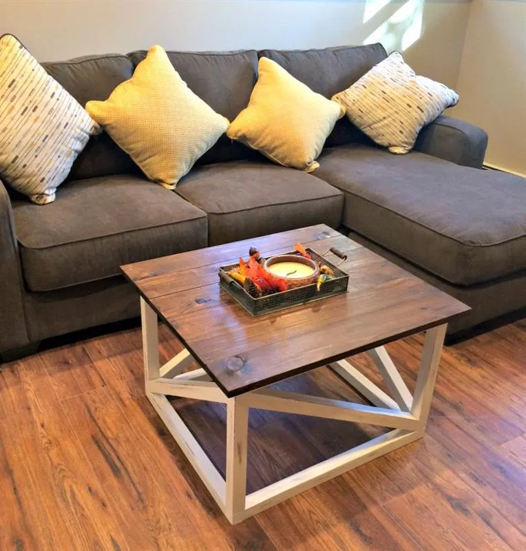Rustic Farmhouse Coffee Table