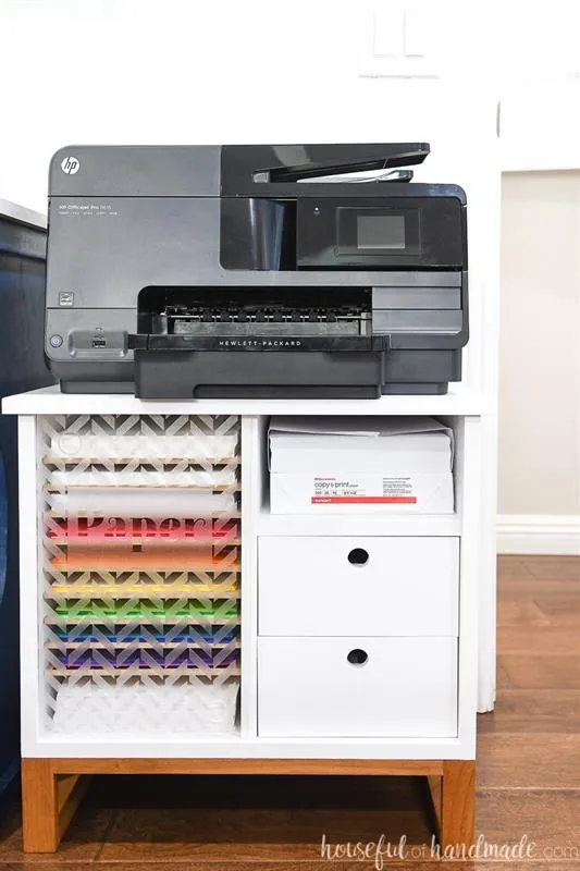 Small Printer Cart