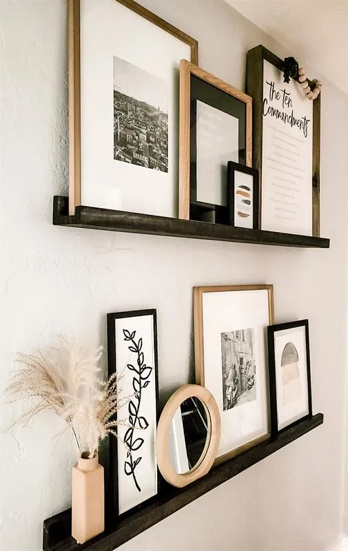 Picture Ledge Shelves