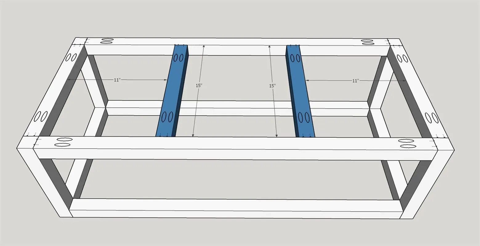 Faux Metal Base Coffee Table — step photo 8