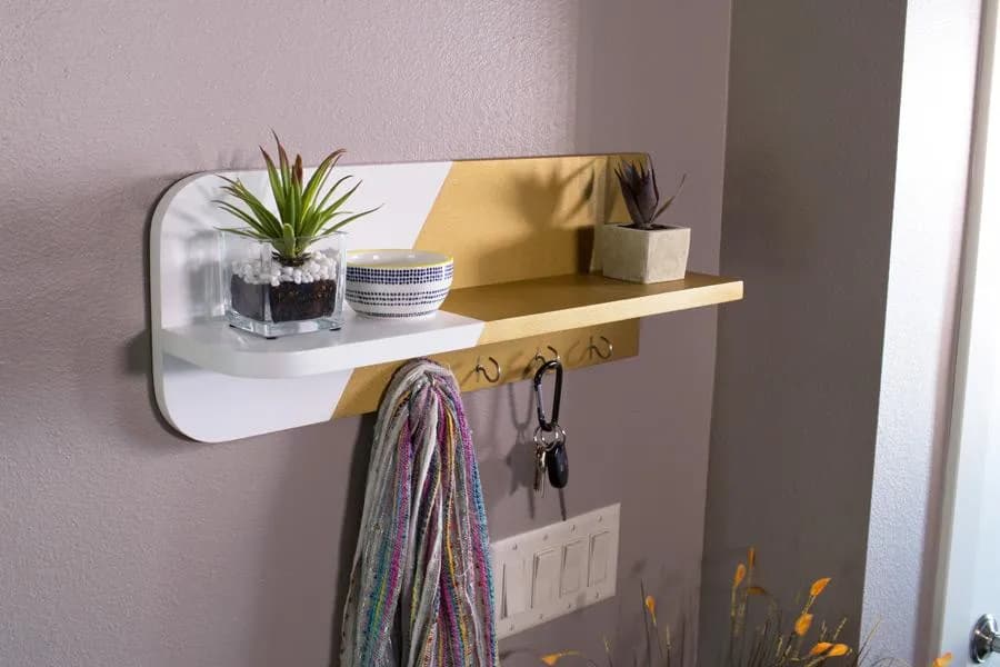 Drop-Zone Shelf
